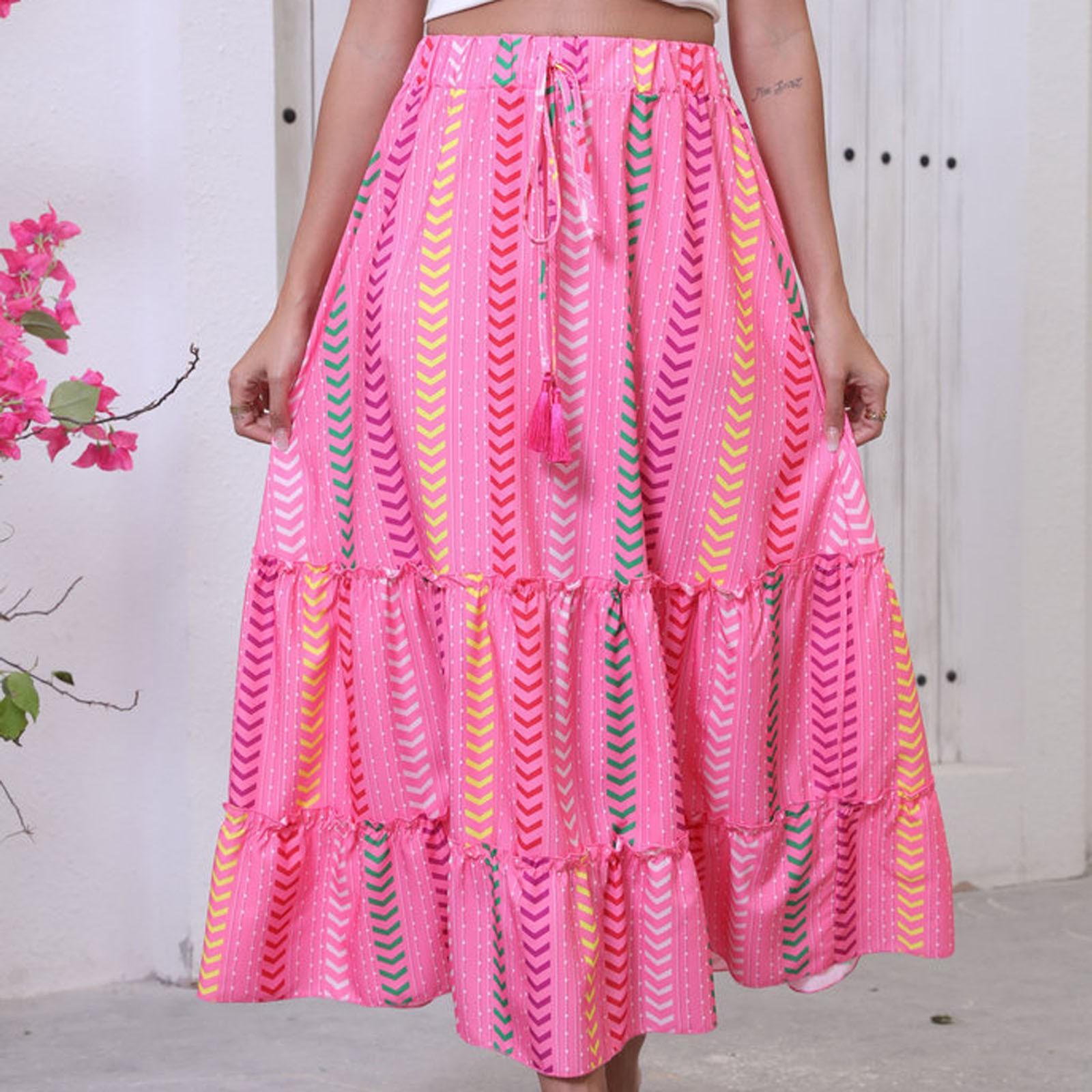 

Женская повседневная юбка с высокой талией и широкими складками Юбка с талией и широкими складками Юбка с талией и широкими складками S