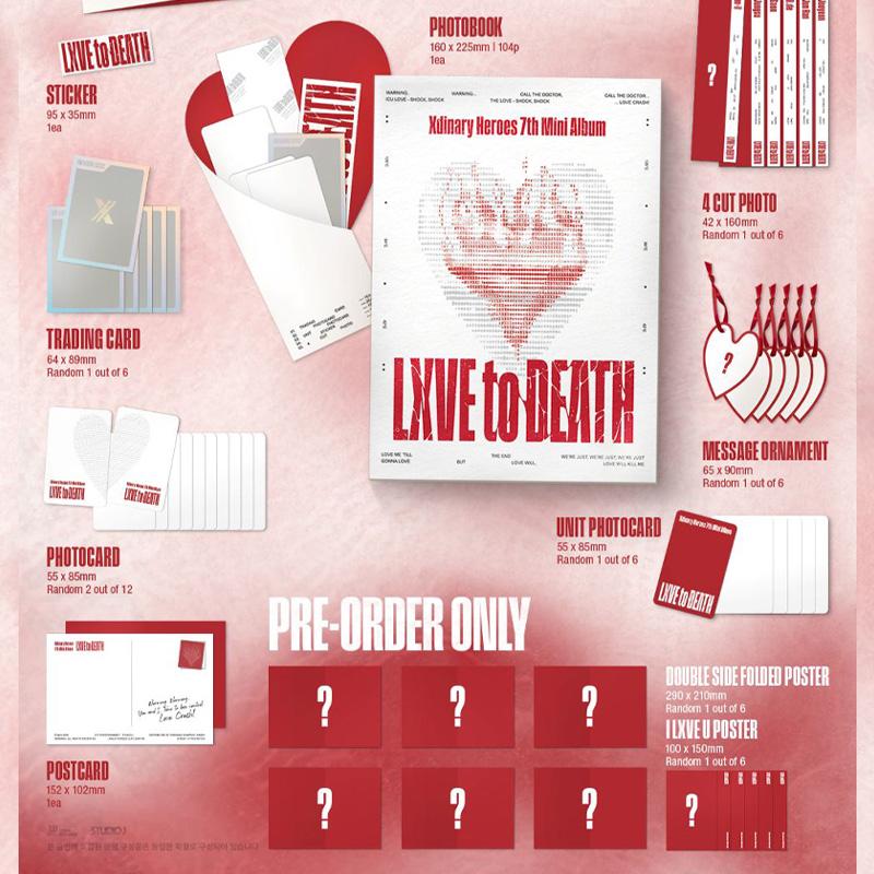 [PRE ORDER] Xdinary Heroes – LXVE to DEATH (Photobook Ver.)