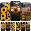 Beautiful Flower of Sunflower Flower Phone Case Cover For iPhone 17 Air 15 16 14 13 12 Pro Max 11 Pro Max Plus