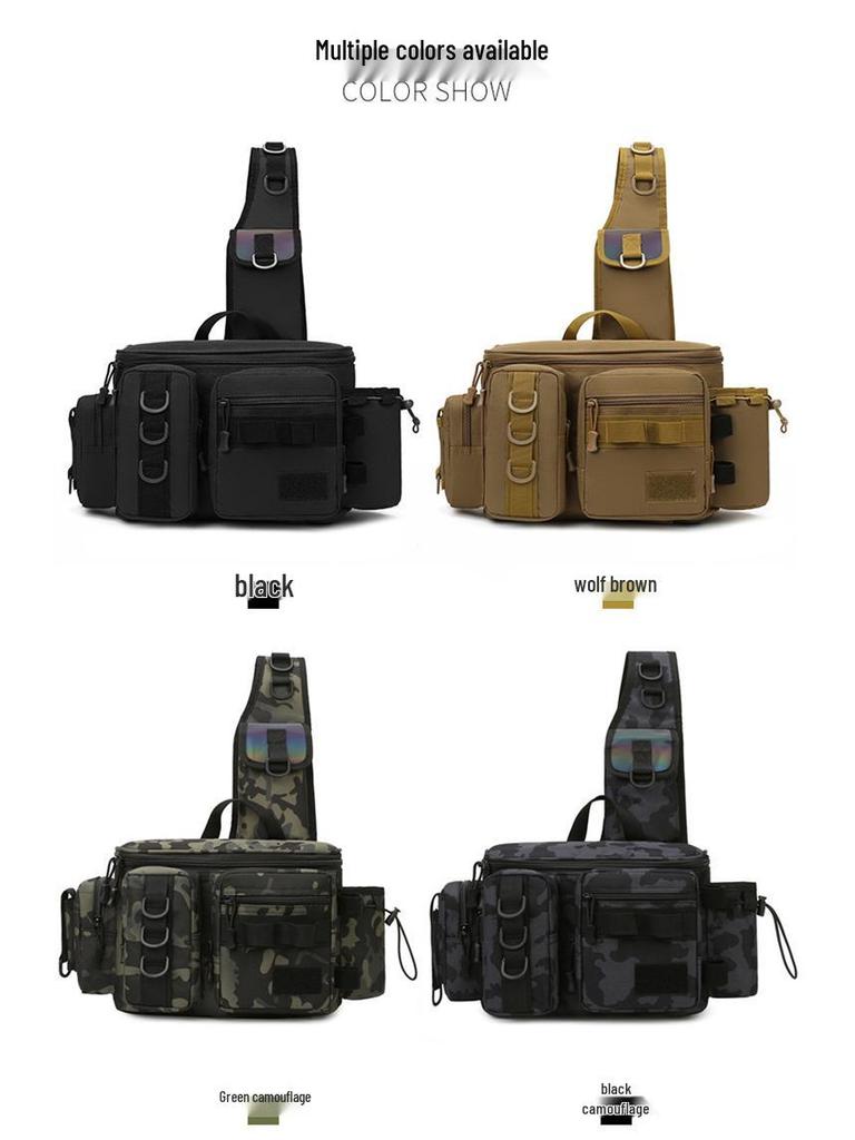 Wasserdichte Taktische Camouflage Angel Crossbody Hüfttasche