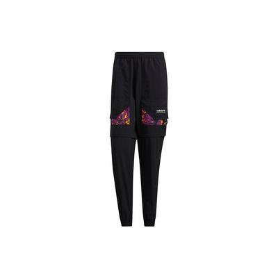 Originals Trefoil Adv Hose 2 Schmal zulaufende Jogginghosen mit Kontrasttaschen Herren Unterteile Schwarz H46692