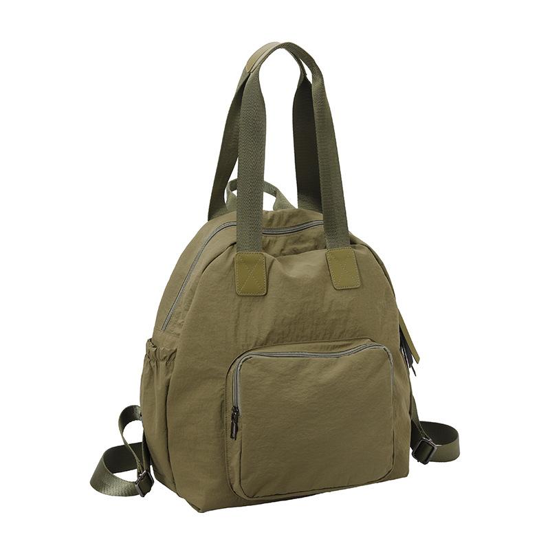 Schoolbag Spot Wholesale Commuter Casual Simple Bag Large Capacity Women's Backpack Multi-functional Versatile Fashion Backpack
