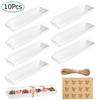 10/12/20/25/50pcs Cookie Boxes Party Supplies Cardboard For Packaging Chocolate Strawberries 25x5.3x5cm