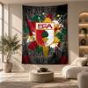 Decorative Tapestry,FC Augsburg FC Printed Wall Art, Lightweight Wall Hanging For Bedroom Background