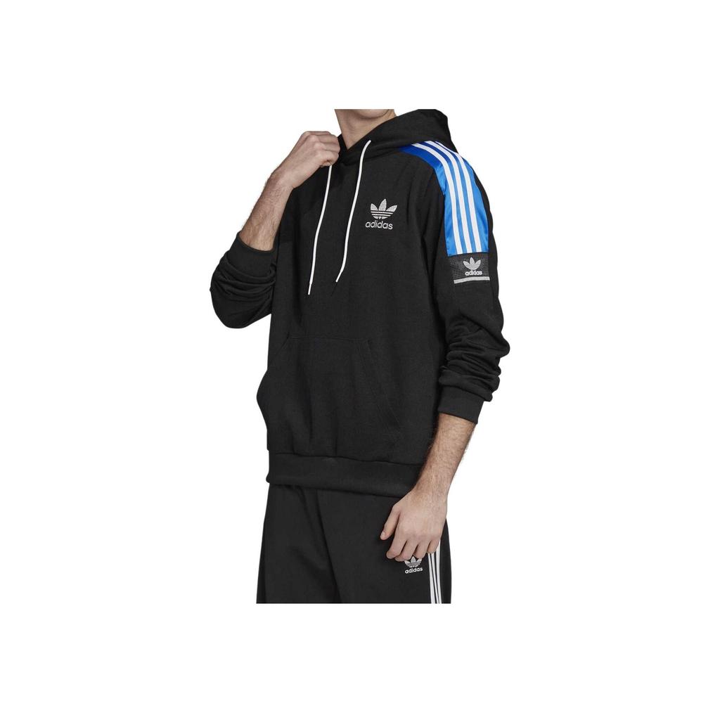 adidas Originals Adicolor Hoodie Black Blue GJ0560