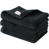 Bloom Imabari Towel Leon Face Towel San Joaquin Cotton 3-Piece Set, (Black) Leon_ft3_bk