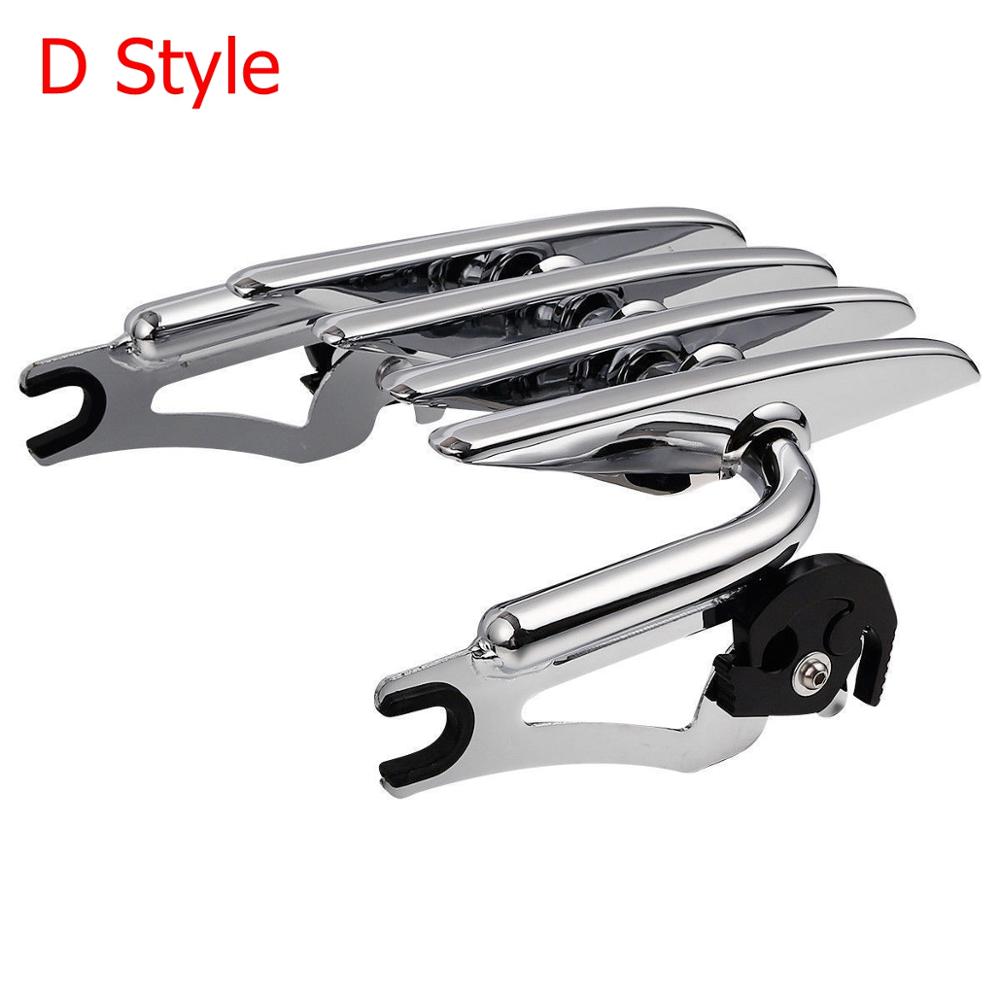 Abnehmbarer Sissy Bar Gepäckträger Docking Kit für Motorrad für Harley Touring Road King Road Glide Street Glide 2014-2024