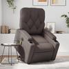 VidaXL Electric Massage Recliner, Relaxation Chair with Adjustable Backrest and Footrest, Salon Seat 3204795