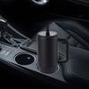 40 oz Tumbler with Handle Coffee Mug for Travel Keeps Hot/Cold Hours Iced Tea Black