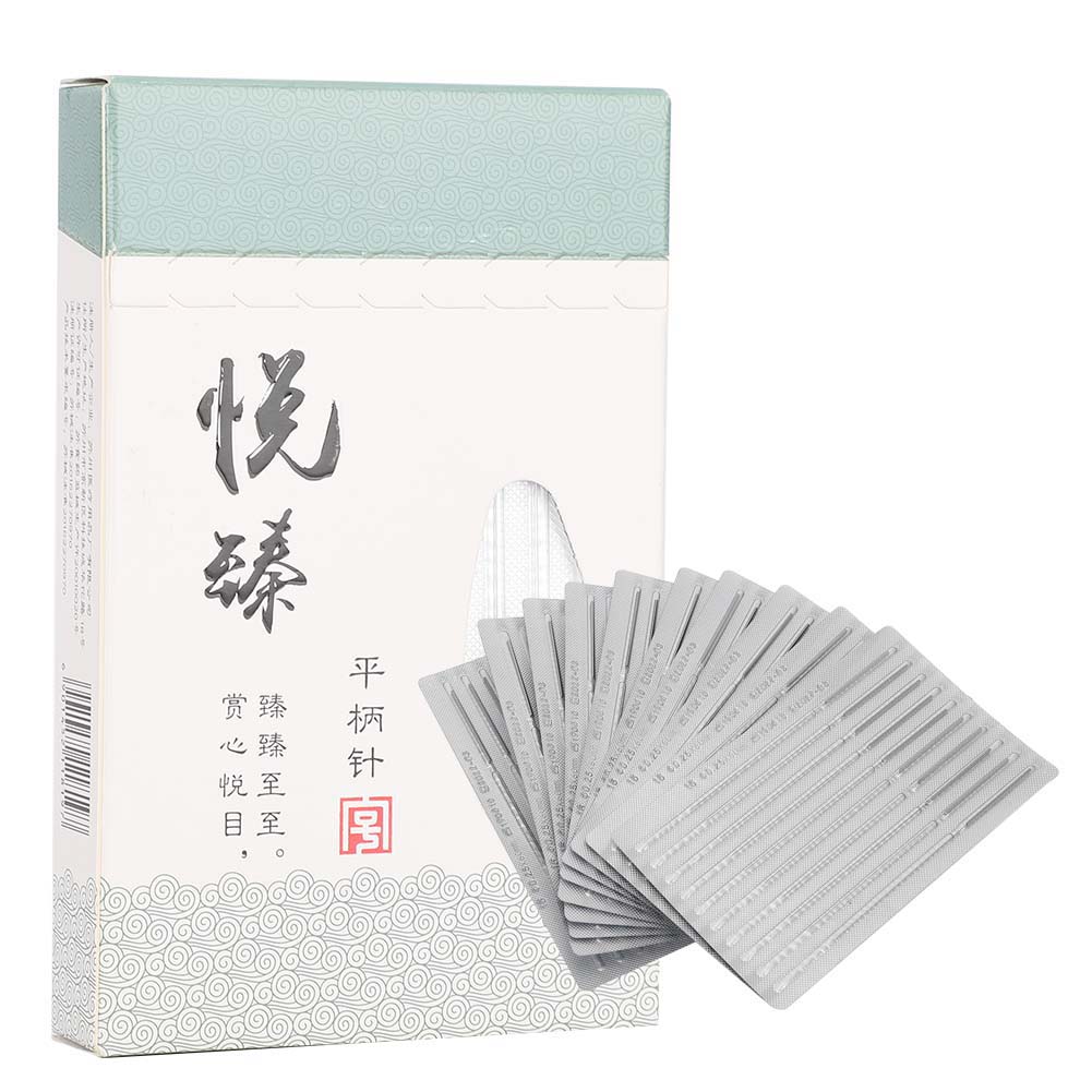 100 шт.   коробка Одноразовая стерильная игла для акупунктуры Игла из нержавеющей стали 0,25 x 25 белый