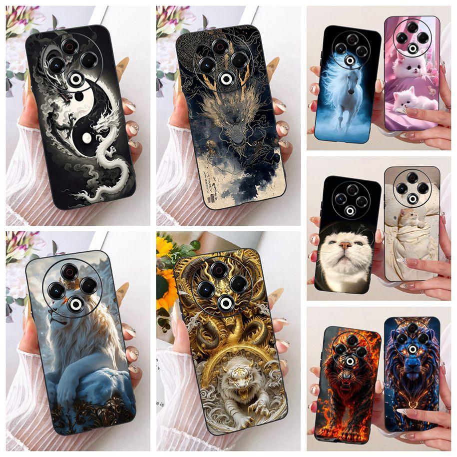 For Tecno Spark 30 30C 4G Case KL6 kl5 kl5n Luxury Painted Soft Silicone Shockproof Cover on Tecno Spark 30 Pro KL7 Spark30 Capa