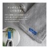 Carari Face Towel Microfiber PREMIUM with 5.9x Water Absorption Power Gray Set of 1 Quickly Absorbs Water Between the Fibers Quick Drying Marshmallow