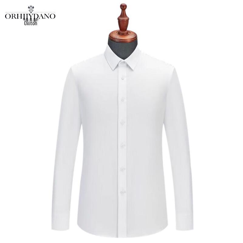 

ORHIIYDANO Men s Long-Sleeve Business Shirt One Size