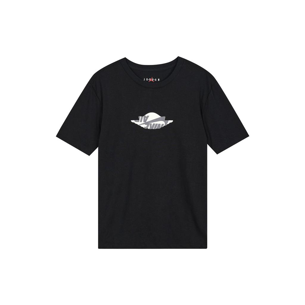Air Jordan Wings Basketball Sports Casual Short Sleeve T-Shirt Men Tops Black AT8903-010