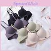 Seamless French Style Girls Push Up Bra With Breathable Nylon For Comfort And Support