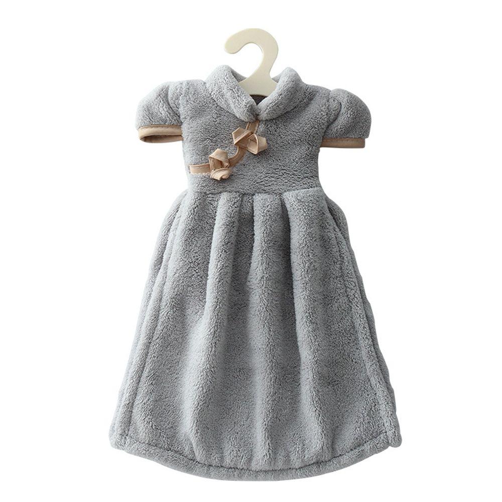 Mini Dress Soft Hanging Cute Microfiber Towel Hand Cloth Handkerchief Household Dishcloth