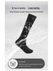 Unisex Electric Heated Long Tube Ski Socks - USB Constant Temperature for Outdoor Sports