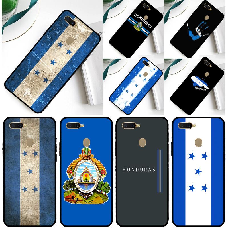 Honduras Flag Phone Case For Oppo A18 A38 A58 A78 A98 A40 A60 A80 A91 A15 A17 A74 A94 A54 A57S A16 A76 A96