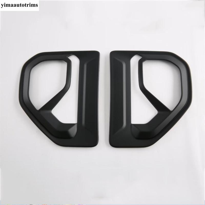 Griglia Cornice Pannello Copertura Parafango Griglia Prese d'Aria Laterali Anteriori Accessori Nero / Fibra di Carbonio Per Ford Ranger 2024