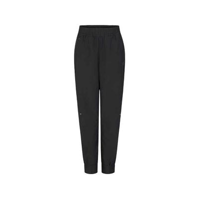 Running Apparel Series Water-Resistant Antibacterial Reflective Print Knitted Sports Pants Women Pants Black 2012D243-001