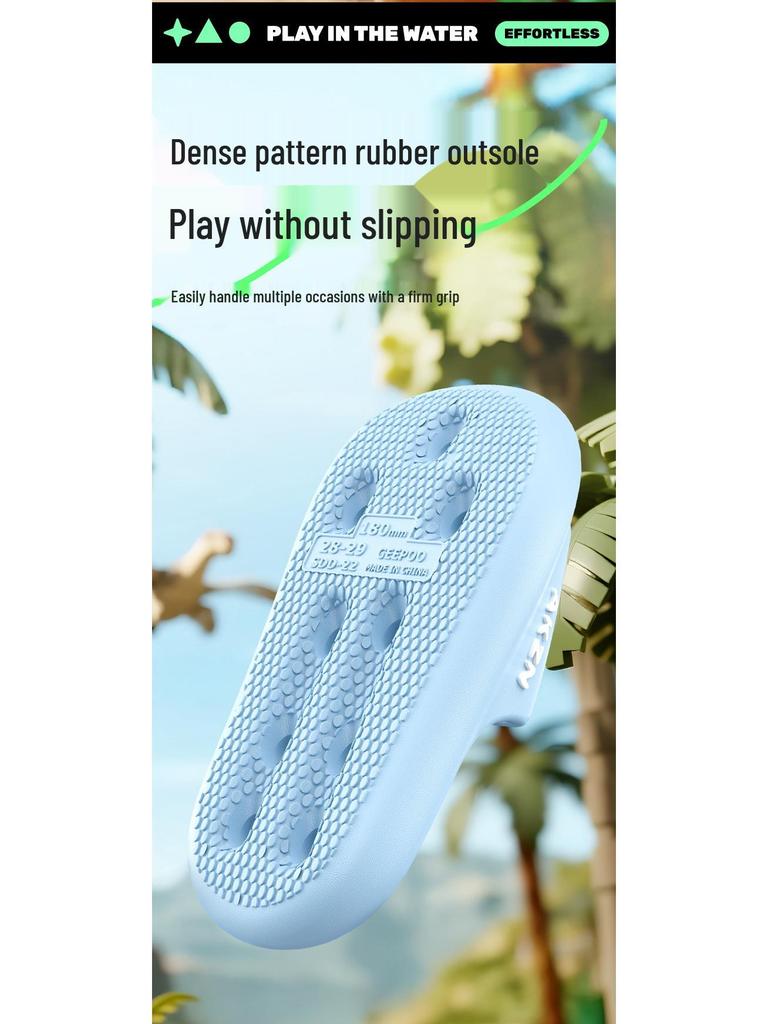 2025 Cute Cartoon Non-slip Quick-dry Boys' Indoor Bathroom Slippers