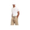 Levis Loose Fit Crew Neck Comfortable Short Sleeve T-Shirt Women Tops White 0019B-0001
