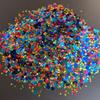 Bulk Metallic Polyester Glitter Loose Chunky Glitter Mix