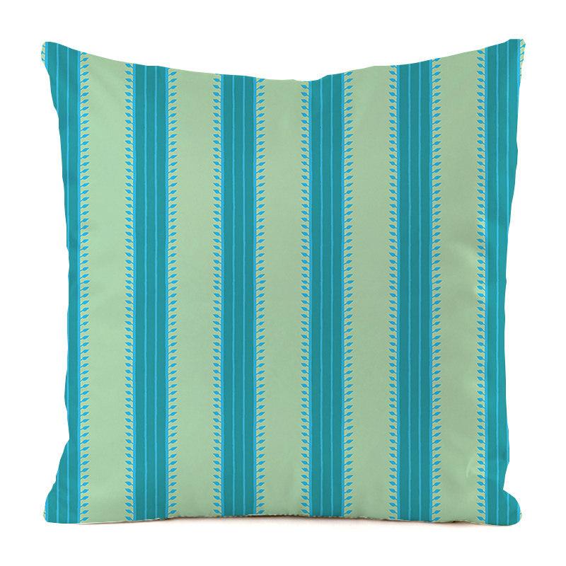Nordic Striped Patterns Digital Printing Short Plush Pillow Covers Decorative For Car Sofa Office Cushion Cover Home Goods