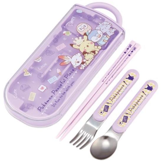 Skater Character 24 Poke Piece Antibacterial Dishwasher Safe Fluffy Lid Tight Lunch Box Oval Lunch Box 360ml Trio Set Cup Monster Kids Children Fluffy