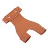 Archery Shooting Glove Brown Hand Guard PU Leather 2 Finger Protector Left Hand Protective Guard