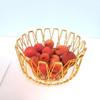 Fruit Basket Transformable Foldable Metal Veggie Basket Multi-functional Large Capacity Creative Fruit Basket for Interior