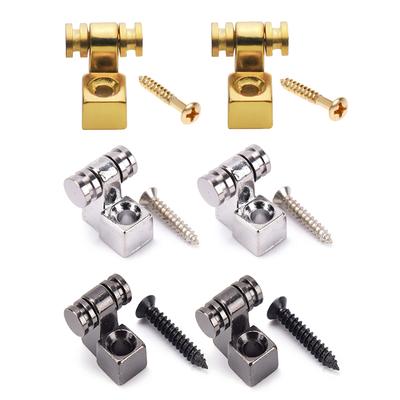 2pcs Ball Bearing String Retainer Electric Acoustic Guitar Headstock Locking String Guide Roller Retainer Guitar Parts