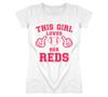 This Girl Loves Her Cincinnati Reds Baseball Heart T Shirt Mens Womens Tees Top