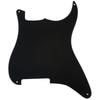 Musiclily Pro 4-Hole Stratocaster Pickguard Material (No Holes) for Strat Electric Guitars, 1-Piece Matte Black