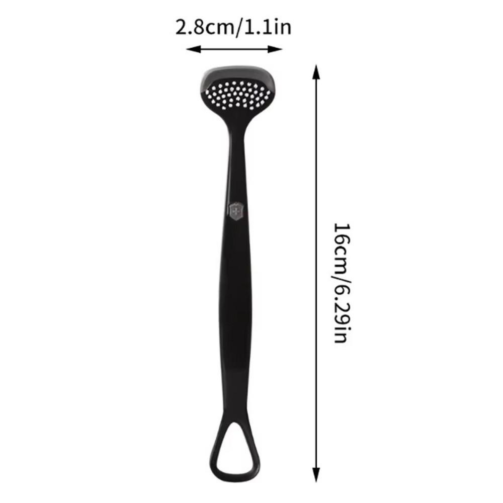 Silicone Tongue Scraper Brush Oral Cleaning Brush New Oral Cleaner Tools for Daily Use And Travel