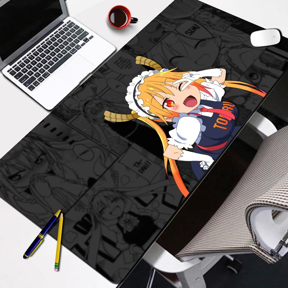 Miss Kobayashi Dragon Maid MousePad Large Computer Gaming HD Printing Accessories player Mat Carpet Antislip Laptop Soft