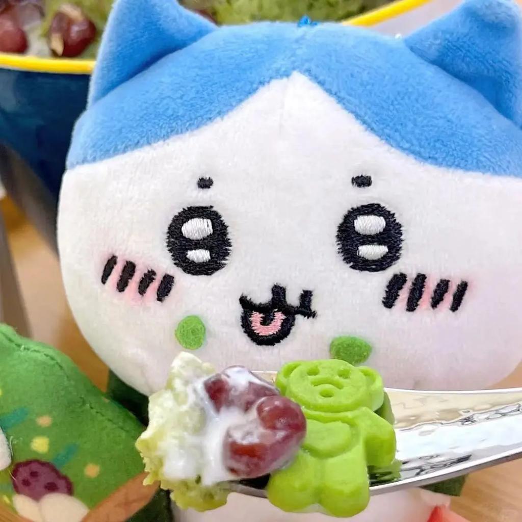 Cute Matcha Chikawas usagi Plush Doll Lake Biwa Limited Bag Pendant Usagi Hachiware Plush Toy Pendant Keychain Pendant Girl Gift