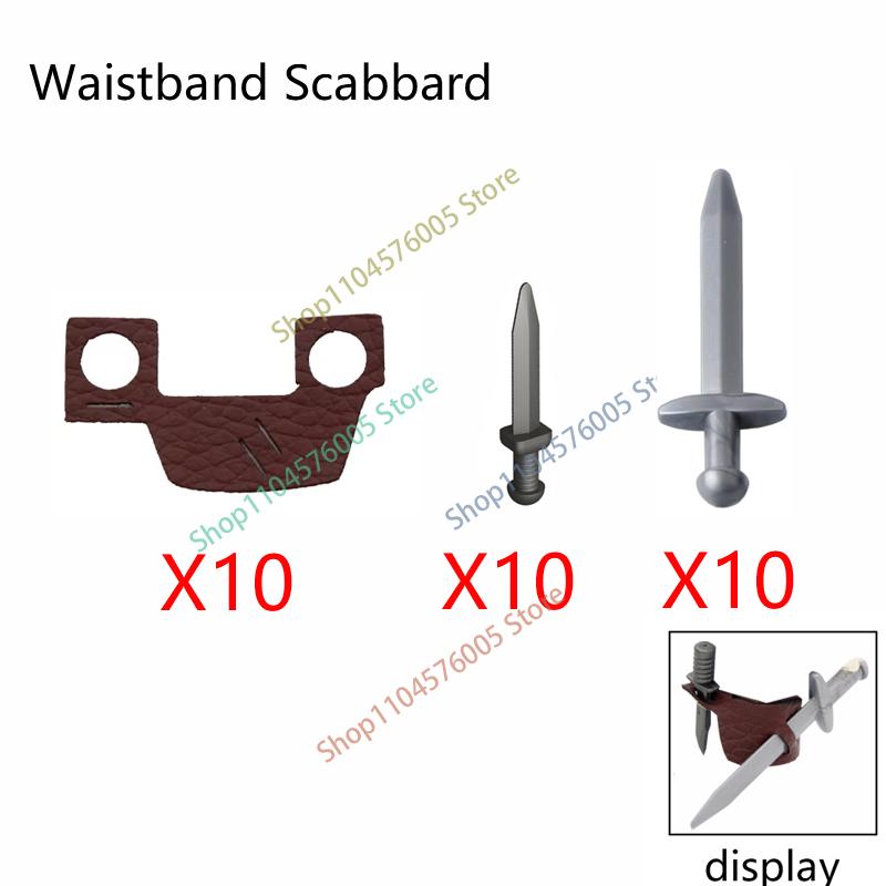 Średniowieczny Rzym Tarcza Budowlane Klocki Wojskowe Żołnierz Rzymski Wojownik Rycerz Postać Łucznik Fartuch Płaszcz Akcesoria Ceglany Zabawka Prezent