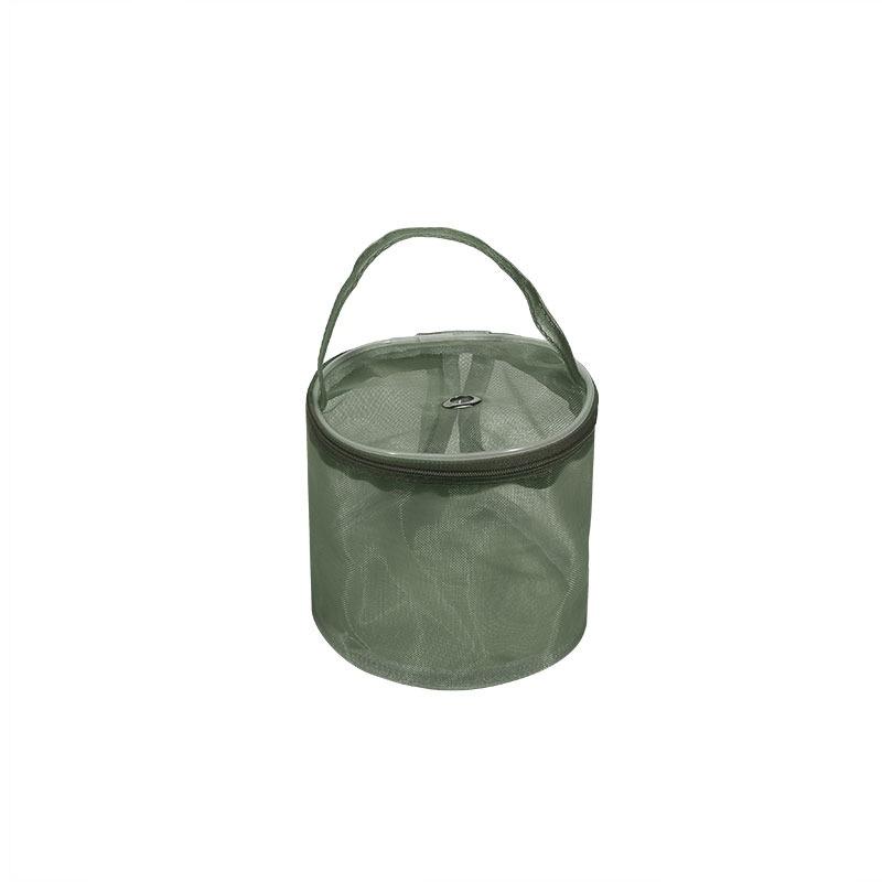 Portable Storage Bag Solid Color Crochet Handbag Organizer Weave Tools Sewing Accessories Hollow Mesh Knitting Wool Yarn Bags