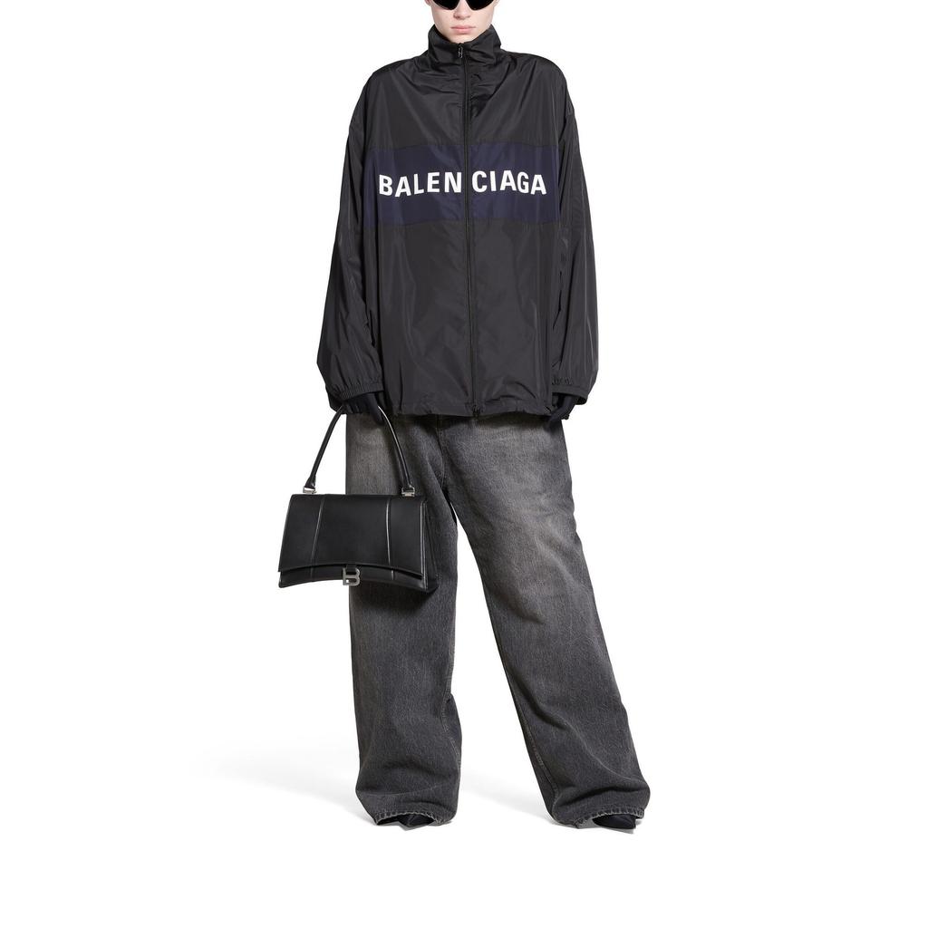 Balenciaga Logo Zip Up Jacket 725302TPO061000