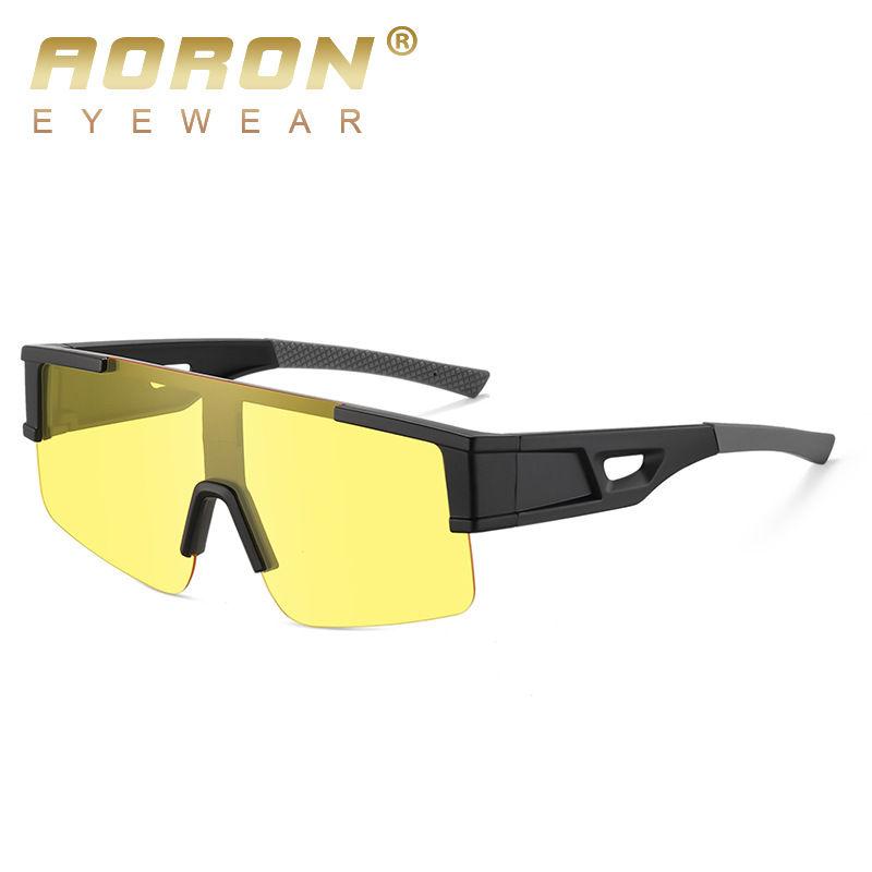 AORON Cycling Sunglasses Outdoor Fashion Polarized Sunglasses for Men Women Fishing Driving Skiing Glasses