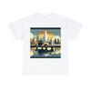 Unisex Adult T Shirt Vintage Car Art Deco Retro Sleek Classy Stylish Graphic Tee