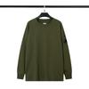 FlowStreet Long Sleeve Round Neck Sweatshirt Cotton Fabric Casual Daily Wear