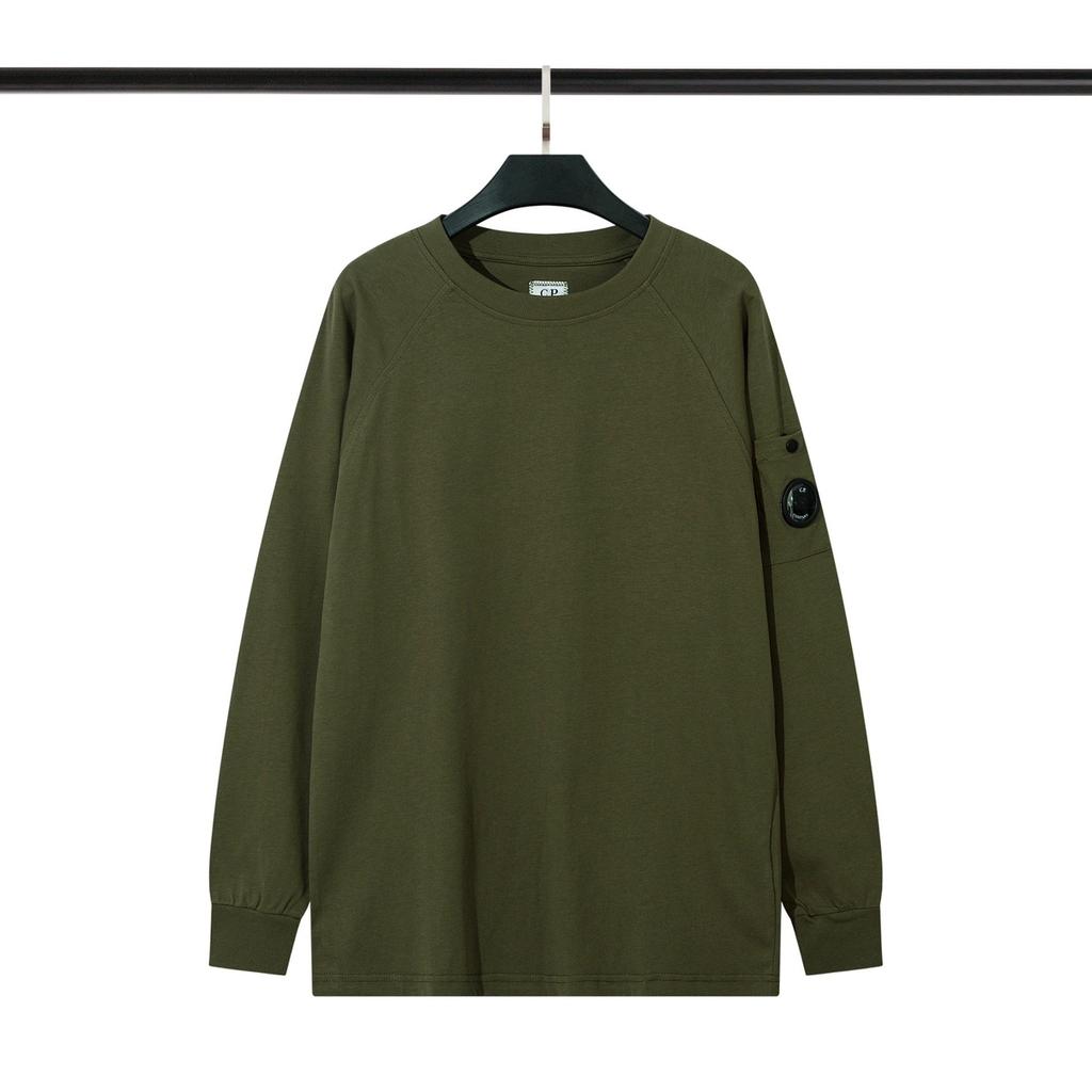 FlowStreet Long Sleeve Round Neck Sweatshirt Cotton Fabric Casual Daily Wear