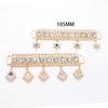 New 1 Piece 105mm Alloy Rhinestone Hanging Accessory Sexy Bikini Connector/luggage Shiny Clothing Wedding Decoration Accessory