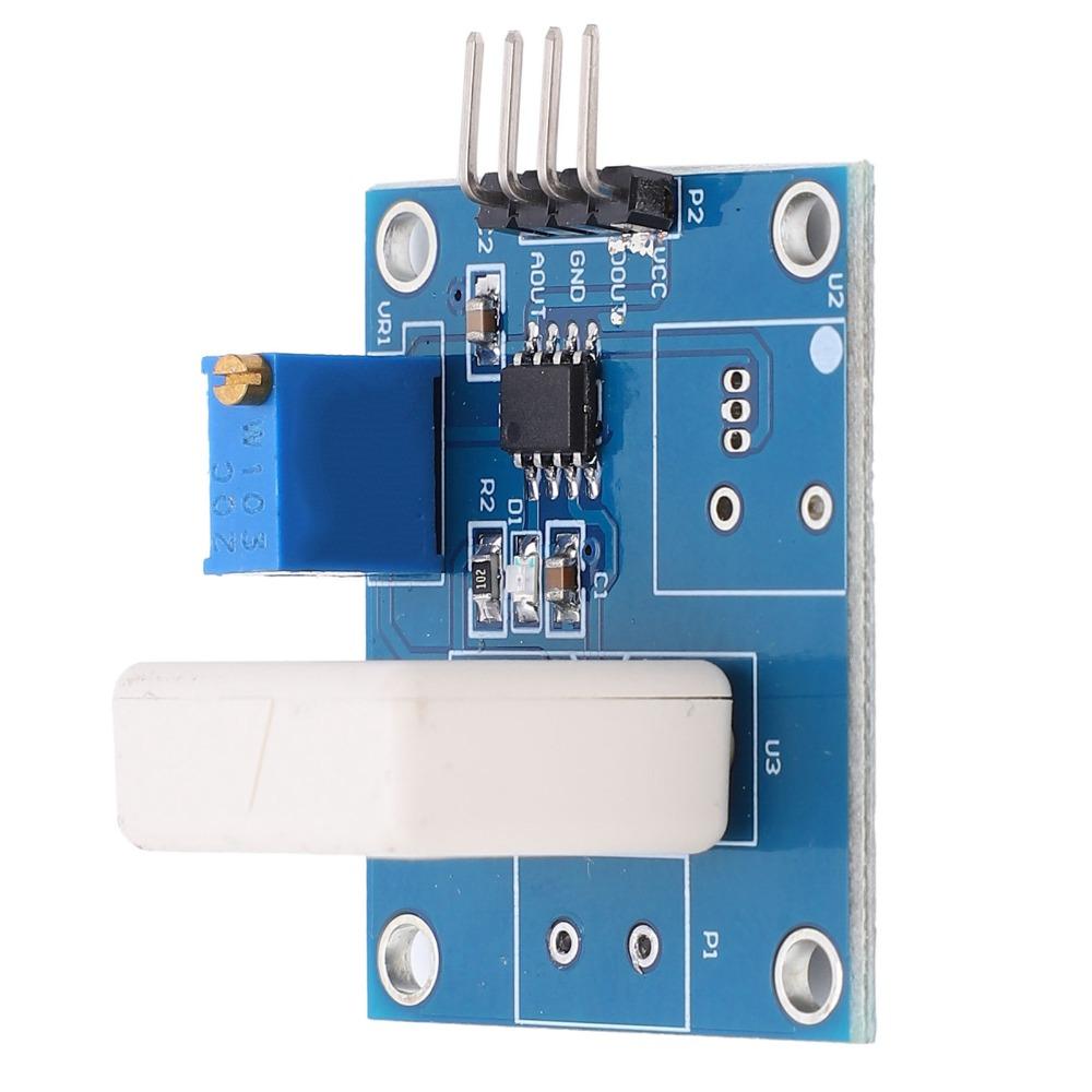 WCS1800 Hall Current Detection Sensor DC 5V Blue Overcurrent Protection Module Short Circuit Protection 35A