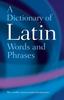 Libro A Dictionary of Latin Words and Phrases