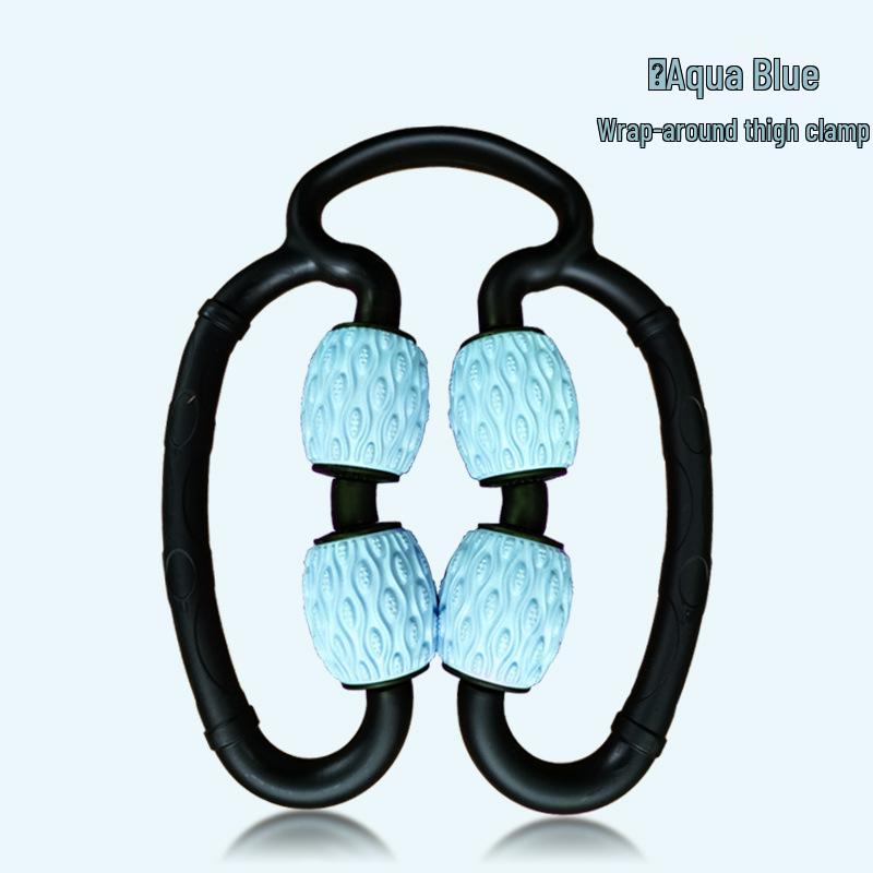 

Slimming Foam Roller: Slims Calves, Arms, and Neck – Muscle Relaxer, Leg Clamping Massage Tool
