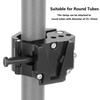 HDRIG Heavy Duty 25-35MM V-Groove Rod Clamp with Quick Release Adapter