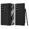 For Samsung Galaxy Z Fold7 5G Case Hinge Protection PC Phone Cover with Stylus/Stylus Slot